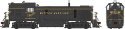 Alco RS3 Hammerhead High Hood - ESU LokSound and DCC -- Western Maryland 197 (black, yellow, Speed Lettering), HO, Bowser Manufa