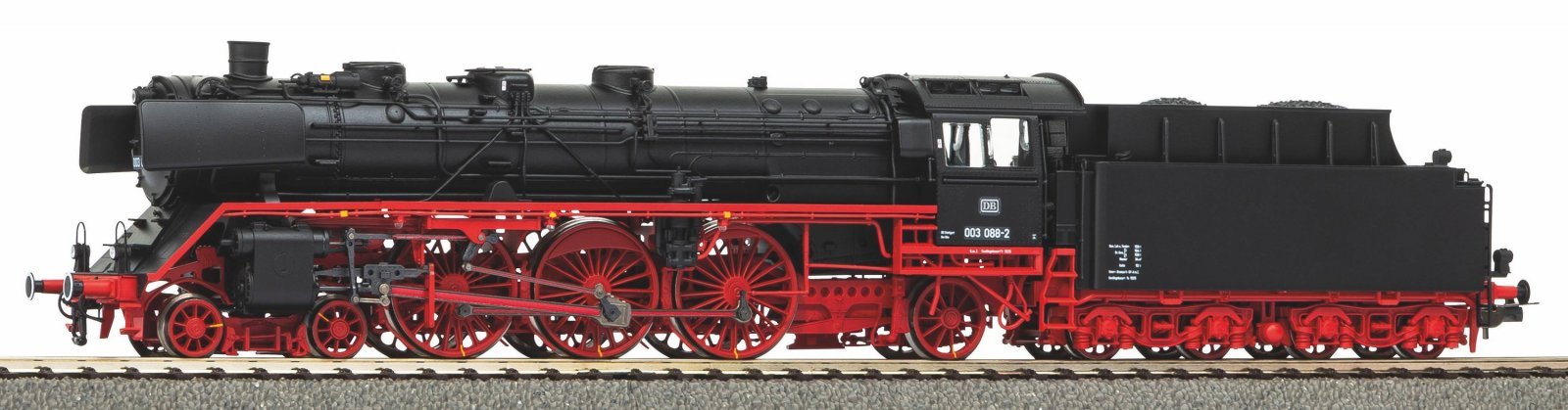 Steam Locomotive BR 003 DB IV AC Version, HO, PIKO 50681
