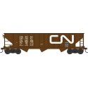 Hopper - 70-Ton 12-Panel 3-Bay - Ready to Run - Canadian National - H0 - Bowser 42904