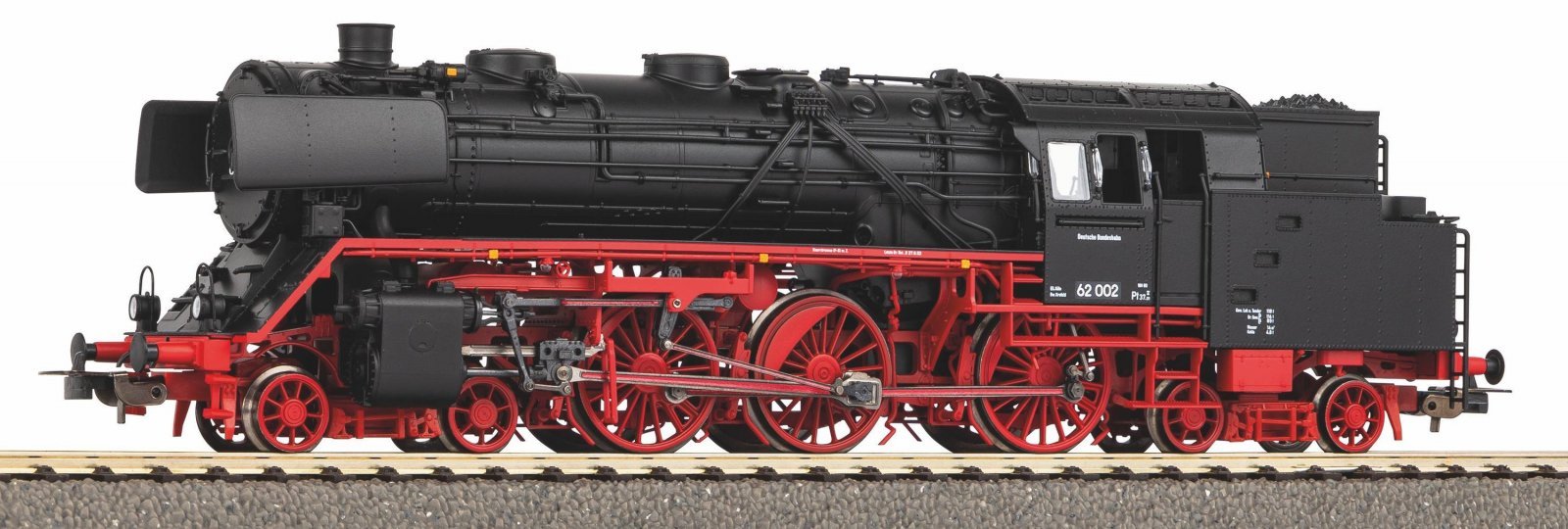 BR 62 Steam loco DB III Sound, HO, PIKO 50702