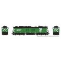EMD SD9 High Nose - ESU LokSound and DCC -- Burlington Northern 6237 (Cascade Green, black, white), HO, Rapido Trains Inc 50629