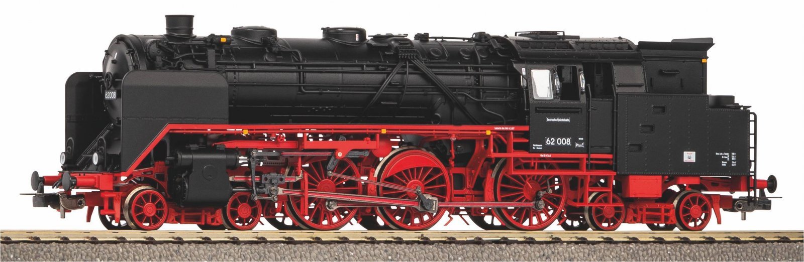 BR 62 Steam loco DR III Sound, HO, PIKO 50705
