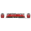 EMD SD9 High Nose - ESU LokSound and DCC -- Chicago, Burlington & Quincy 837 (Chinese Red, gray, white), HO, Rapido Trains Inc 5