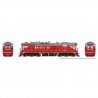 EMD SD9 High Nose - ESU LokSound and DCC -- Chicago, Burlington & Quincy 837 (Chinese Red, gray, white), HO, Rapido Trains Inc 5