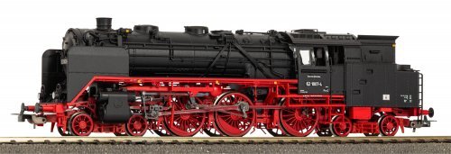 Steam Locomotive/Sound BR 62 DR IV + PluX22 Dec., HO, PIKO 50711