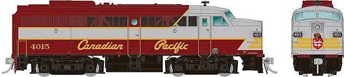 Alco FA1 - LokSound and DCC -- Canadian Pacific 4016 (maroon, gray, Script Lettering), HO, Rapido Trains Inc 37509