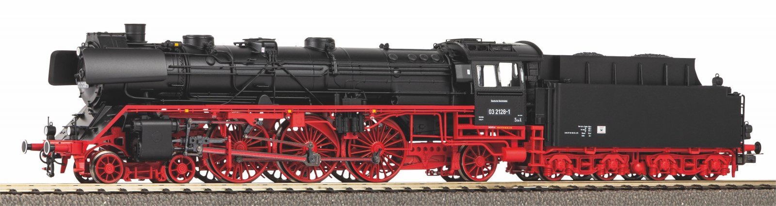 Sound Steam Locomotive BR 03 DR IV, incl. PIKO Sound Decoder and Smoke Generator, HO, PIKO 50901