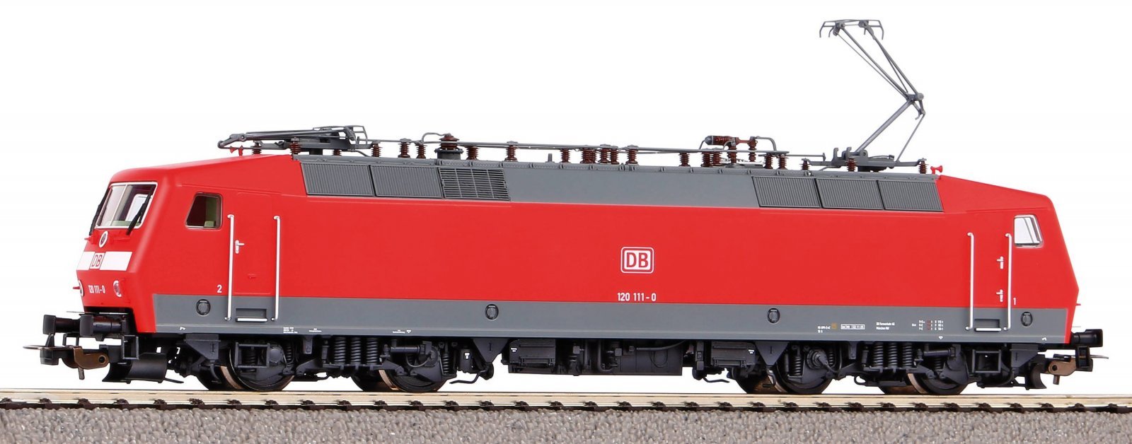 ~Sound BR 120 DB AG traffic red V + PluX22 Dec., HO, PIKO 51327