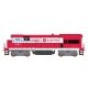 GE U18B - Sound and DCC -- General Electric (red, white), HO, Intermountain Railway Company 49495S