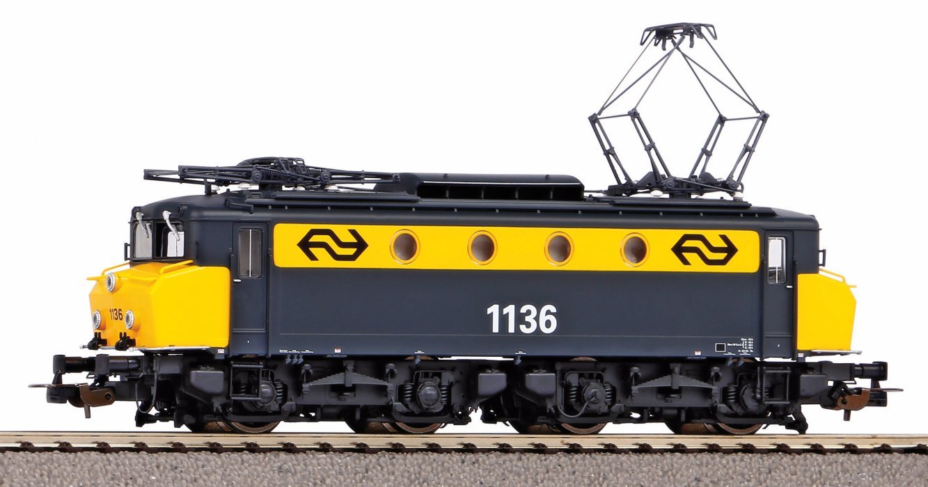 Sound Rh 1100 NS yellow-gray IV + PluX22 Dec., HO, PIKO 51370