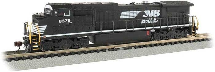 Dash 8-40CW w/DCC & Sound -- Norfolk Southern 8379, N, Bachmann Industries 67354