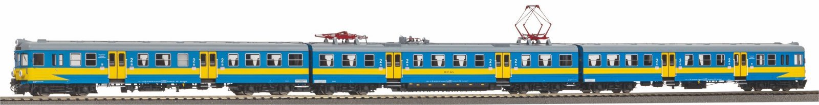 EN 57 Commuter train PKP V Sound, HO, PIKO 51459