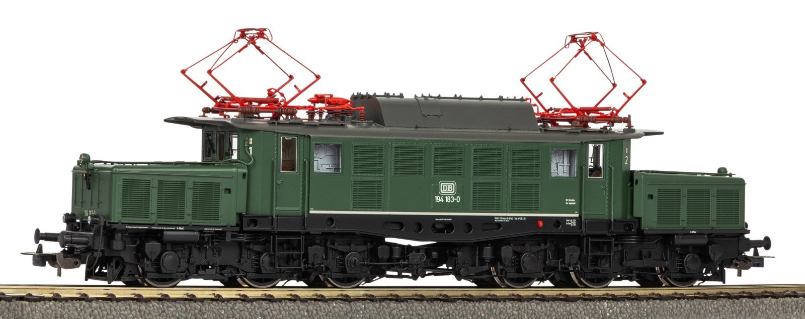 Electric Locomotive BR 194 DB IV + DSS PluX22, HO, PIKO 51487