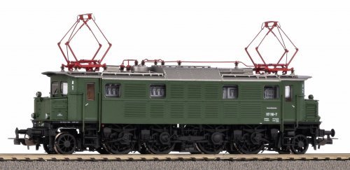 Sound Electric Locomotive 117 110 DB IV , incl. PIKO Sound Decoder, HO, PIKO 51492