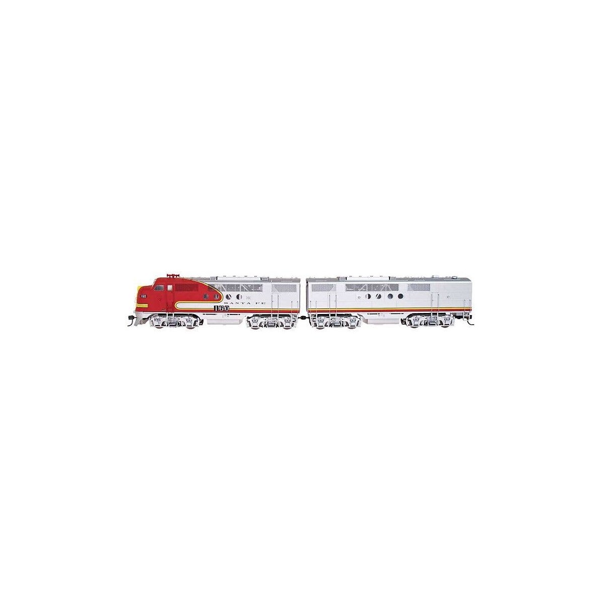 EMD FTA-B Set w/DCC -- Santa Fe (Warbonnet), HO, Intermountain Railway Company 49203