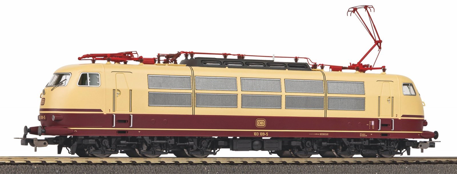 ~BR 103 Electric w/red frame DB IV Sound, HO, PIKO 51694