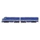 EMD FTA-B Set w/DCC -- Missouri Pacific, HO, Intermountain Railway Company 49225