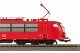 Electric Locomotive BR 103 long frame orient DB AG V + DSS PluX22, HO, PIKO 51695