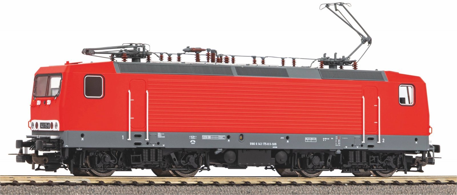 Sound Electric Locomotive 143 175 SLRS VI, incl. PIKO Sound Decoder, HO, PIKO 51728