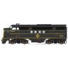 EMD FT A-B Set w/DCC -- Erie Lackawanna (black, yellow), HO, Intermountain Railway Company 49234