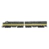 EMD FTA-B Set w/DCC -- EMD (Demonstrator Scheme, green, yellow), HO, Intermountain Railway Company 49298