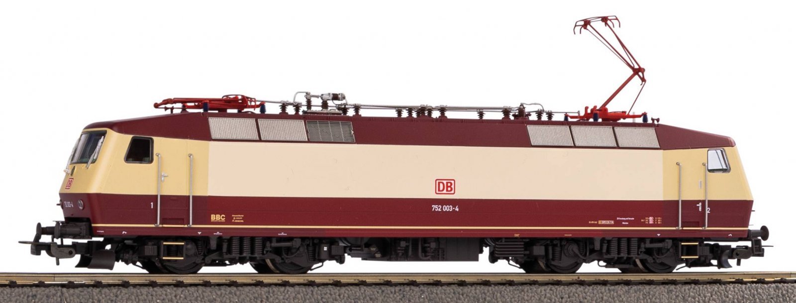~BR 752 Electric loco DB "Bib scheme" IV Sound, HO, PIKO 51908