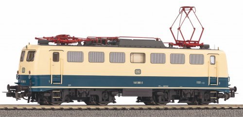 BR 140 Electric loco DB beige/blue IV, HO, PIKO 51909