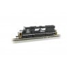 EMD GP40 - Econami Sound and DCC - Spectrum(R) -- Norfolk Southern 3057 (black, white, Horse Head Logo), N, Bachmann Industries 