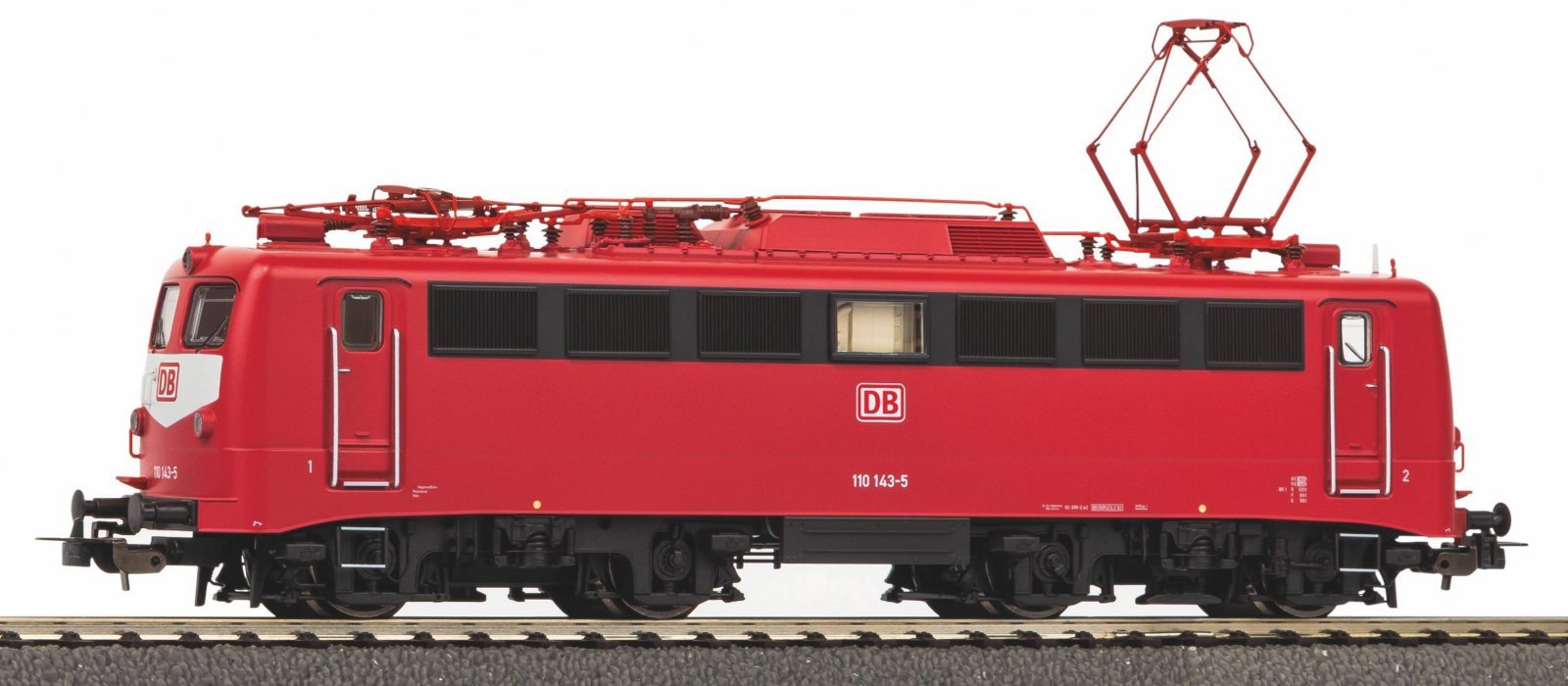 Electric Locomotive BR 110 with Latz DB AG V, HO, PIKO 51920