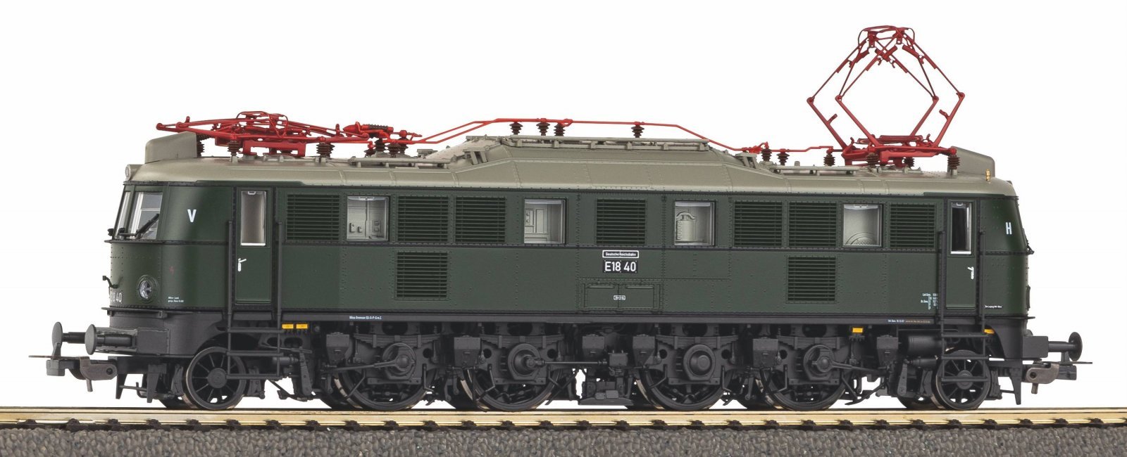 Electric Locomotive BR E 18 DR III, HO, PIKO 51932