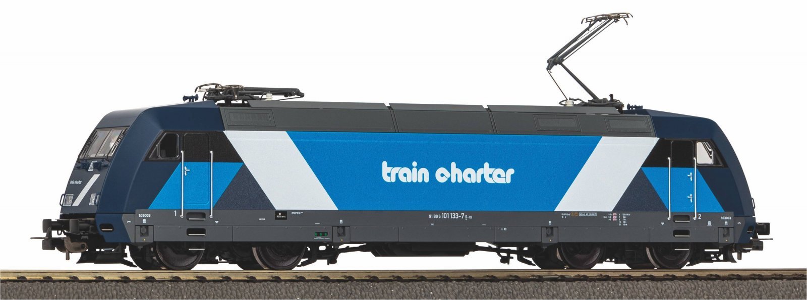BR 101 Electric Train Charter VI Sound, HO, PIKO 51957