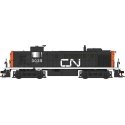 Alco RS3 - LokSound & DCC -- Canadian National 3035 (black, red, white, Large Noodle Logo), HO, Bowser Manufacturing Co. 25254