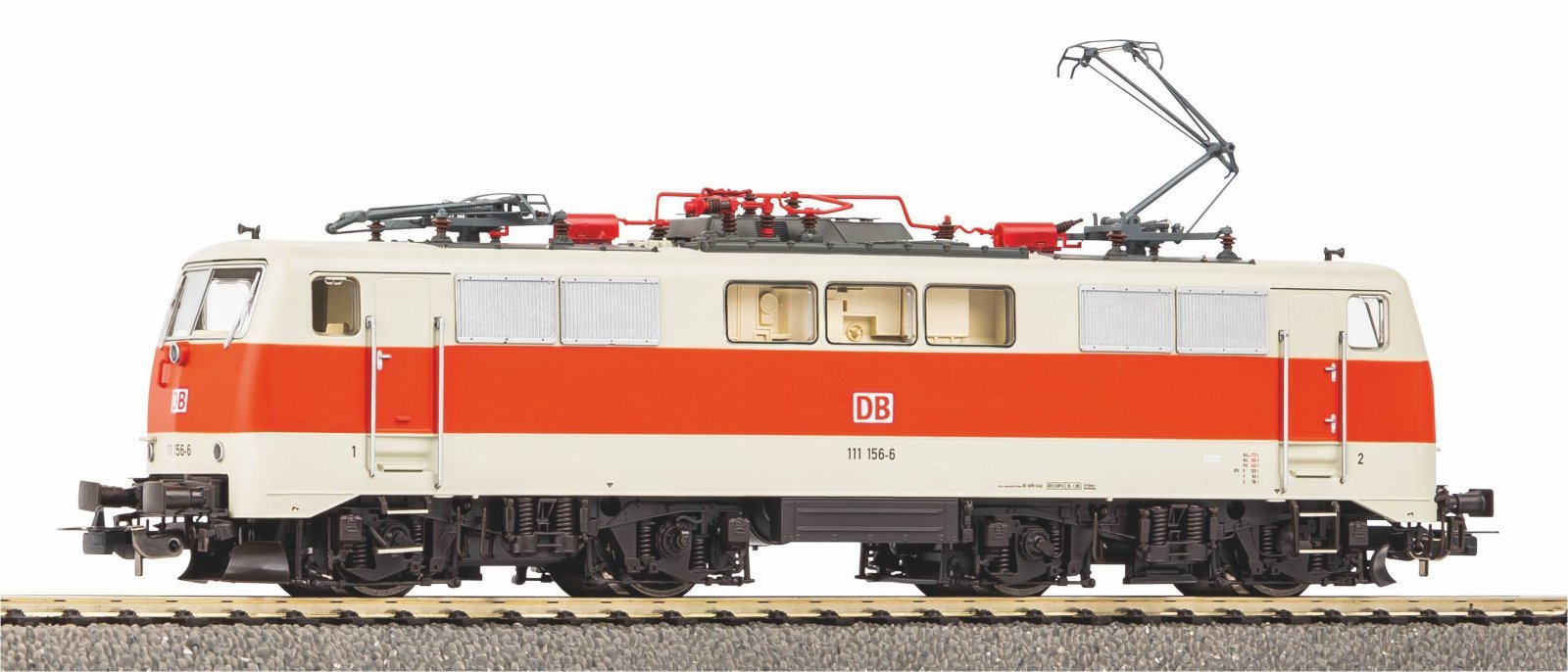 BR 111 Electric w/red stripe DB V, HO, PIKO 51962