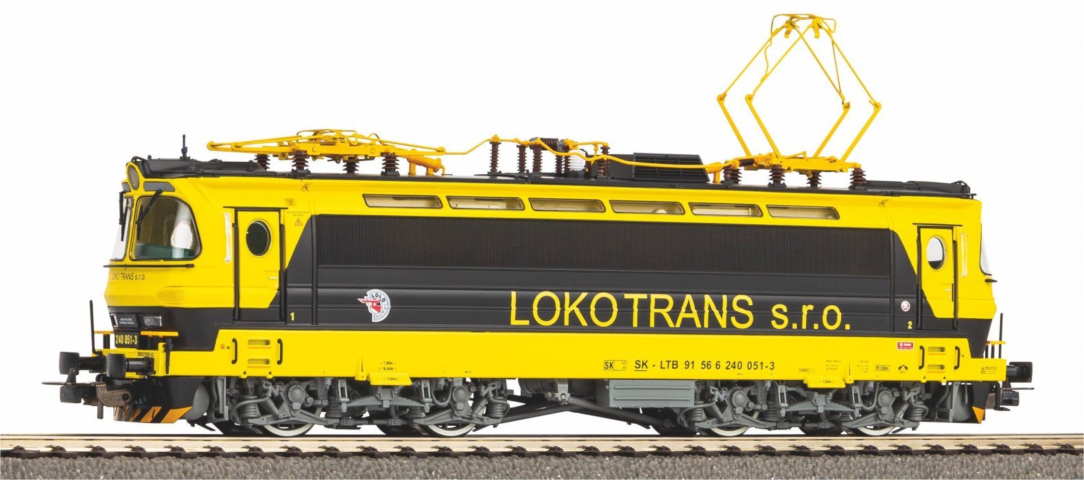 240 Electric black-gold Lokotrans VI, HO, PIKO 51995