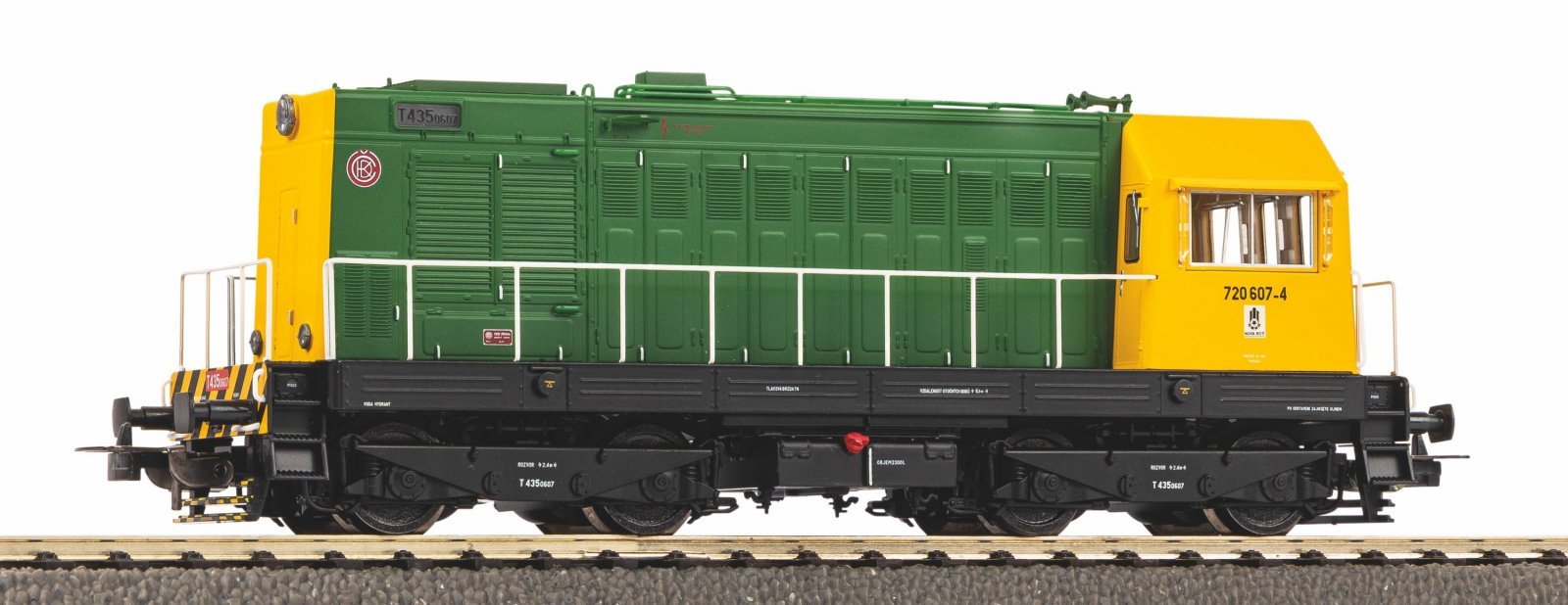 Diesel Locomotive T435 Industrie Era III, HO, PIKO 52105