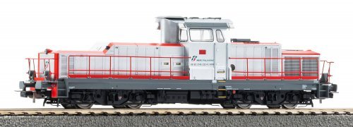 Diesel Locomotive D.145 new colours FS VI + DSS PluX22, HO, PIKO 52109