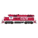 Paducah GP10 w/LokSound & DCC -- Gulf & Mississippi (red, white), HO, Intermountain Railway Company 49818S