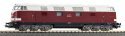 Diesel Locomotive BR 228 Sparlack DR V + DSS 8-pin, HO, PIKO 52118
