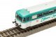 Diesel Railcar BR 798 + Cab Car Ulmer Spatz DB AG V + DSS PluX22, HO, PIKO 52149
