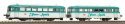 Diesel Railcar/Sound BR 798 + Cab Car Ulmer Spatz DB AG V+ PluX22 Dec., HO, PIKO 52150