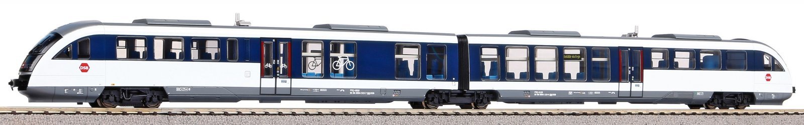 ~ Desiro diesel railcar DSB VI, incl. mfx-compatible decoder, HO, PIKO 52291