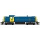 Alco RS3 - LokSound & DCC -- Long Island Rail Road 1558 (blue, yellow, MTA M Logo), HO, Bowser Manufacturing Co. 25292