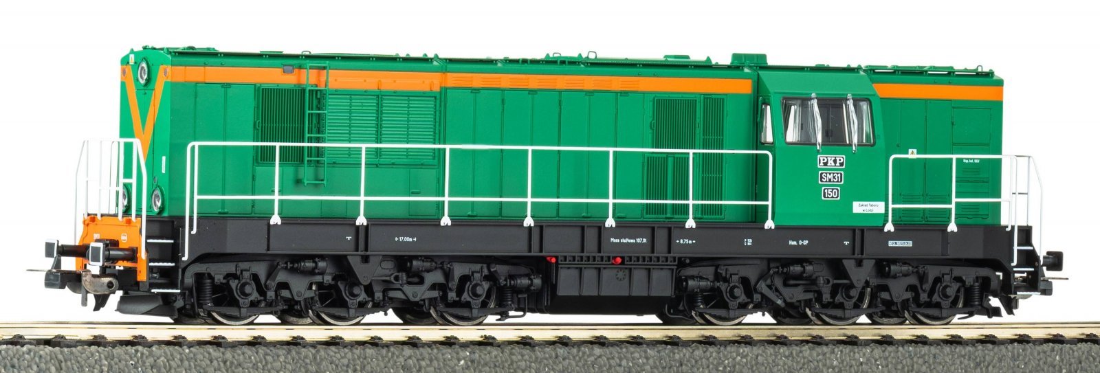 Diesel Locomotive/Sound SM31 PKP V + PluX22 Dec., HO, PIKO 52311