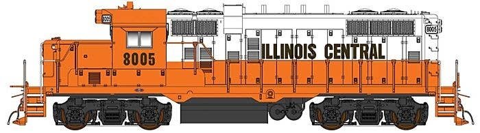 Paducah GP10 - Sound and DCC -- Illinois Central (orange, white, black), HO, Intermountain Railway Company 49872S