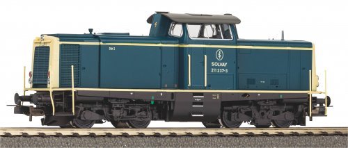BR 211 Diesel Solvay V Sound, HO, PIKO 52331