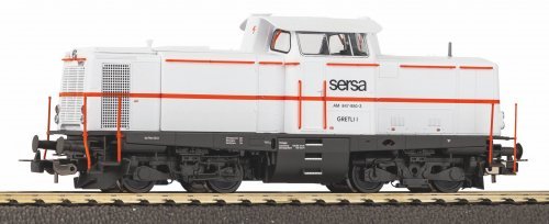 Sound Diesel Locomotive Am 847 Sersa V AC Version, incl. PIKO Sound Decoder, HO, PIKO 52335