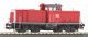 ~Diesel Locomotive/Sound BR 213 orient red DB AG V + PluX22 Dec., HO, PIKO 52338