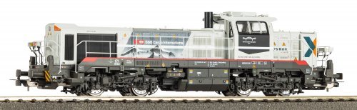 ~Diesel Locomotive/Sound DE18 SBB Cargo International VI + PluX22 Dec., HO, PIKO 52378