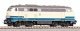 Diesel Locomotive BR 216 DB IV blue-beige, HO, PIKO 52408