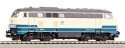 Diesel Locomotive BR 216 DB IV blue-beige, HO, PIKO 52408
